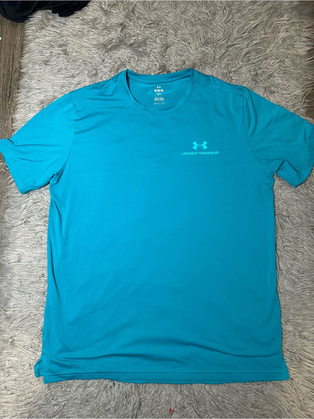 Under Armour Men's Short Sleeve Tech Tee - Teal Blue